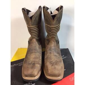 Composite Toe Waterproof Puncture Resistant Goodyear Welted Western Work Boots